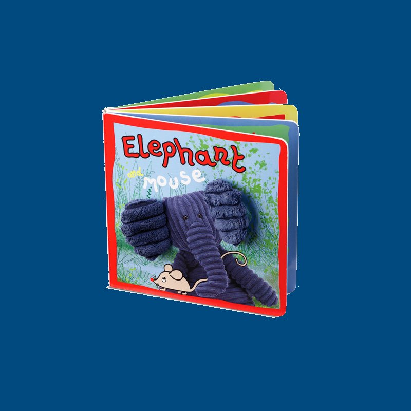 Jellycat  Elephant and Mouse Board Book