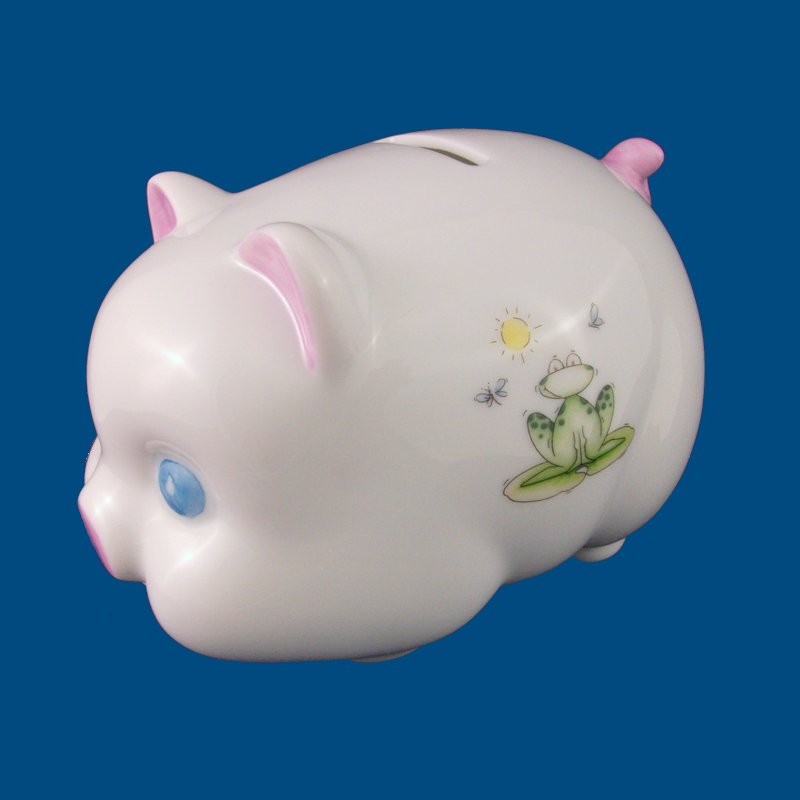 Side of Piggy Bank