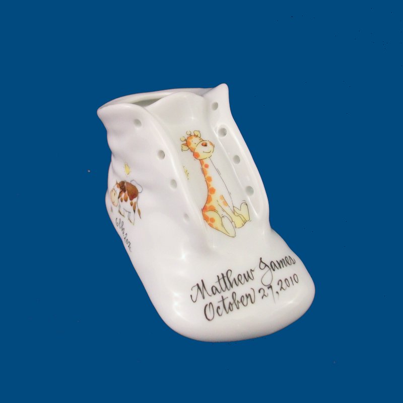 Baby Shoe with Animals