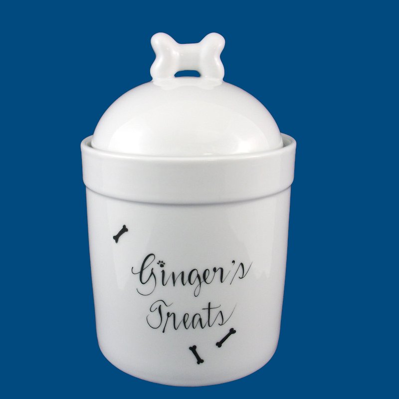 Personalized  Dog Treat Jar*