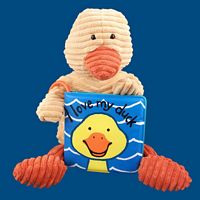 Jellycat Cordy Roy Duck Stuffed Animal with Bath Book
