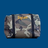 Personalized Large Camouflage  Duffle Bag