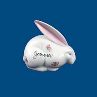 Porcelain Bunny Bank