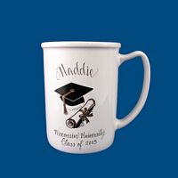 Personalized Hand Painted Porcelain Large Mug