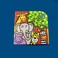 Jellycat  "I Spy In The Jungle"  Book