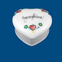 Medium Valentine Heart Box with Heart Design