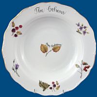 Personalized Hand Painted Serving Bowl