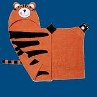 Personalized Hooded Towel-Tiger