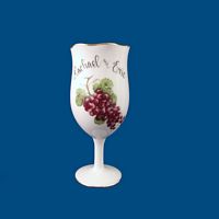 Personalized Hand Painted Porcelain Wedding Wine Cup