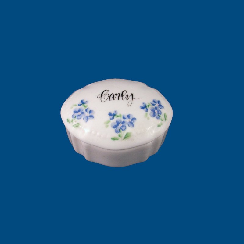 Box with Blue Forget-me-nots