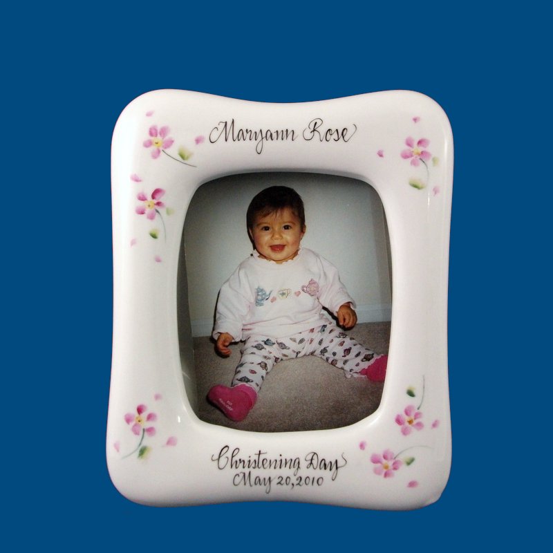 Christening frames sales personalised