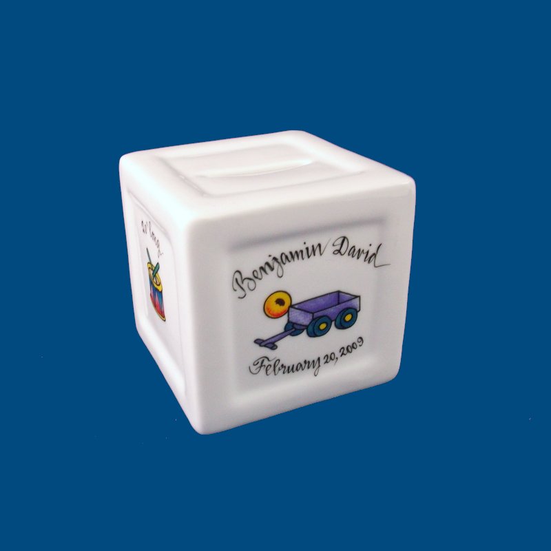 Boy Toy Bank Design