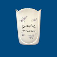 Personalized Hand Painted Porcelain Vase