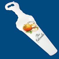 Personalized Hand Painted Judaica Holiday Cake Server
